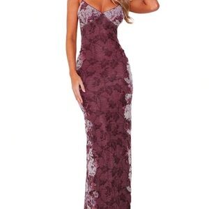 Elegant Floral Maxi Dress